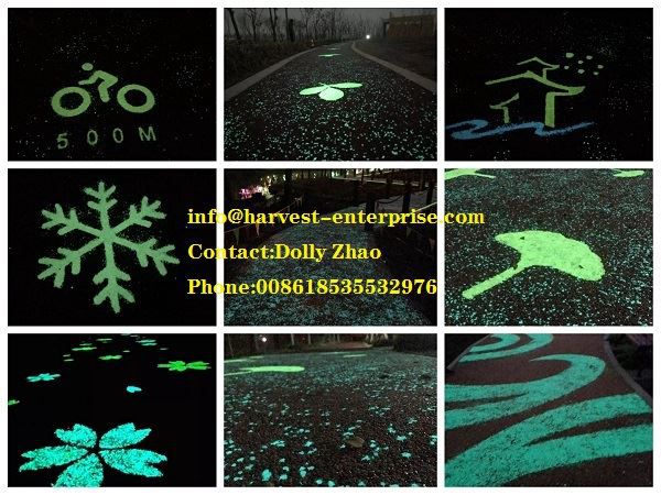 Voorzorgsmaatregelen voor de constructie van lichtgevende bestrating
