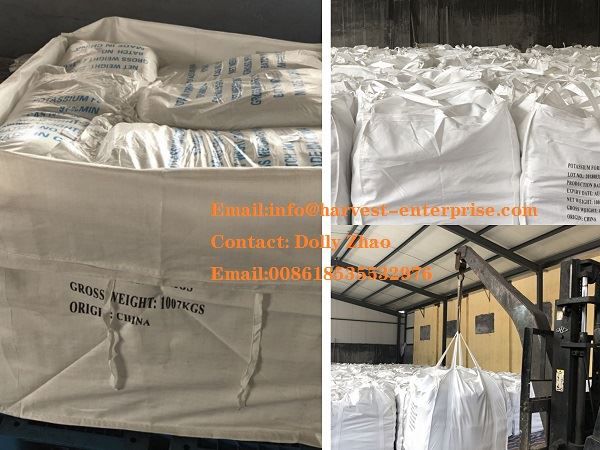 Pakket met vast kaliumformiaat