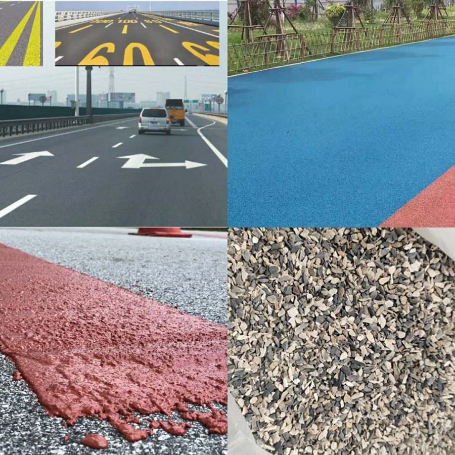 De classificatie van wegmarkeringsverf